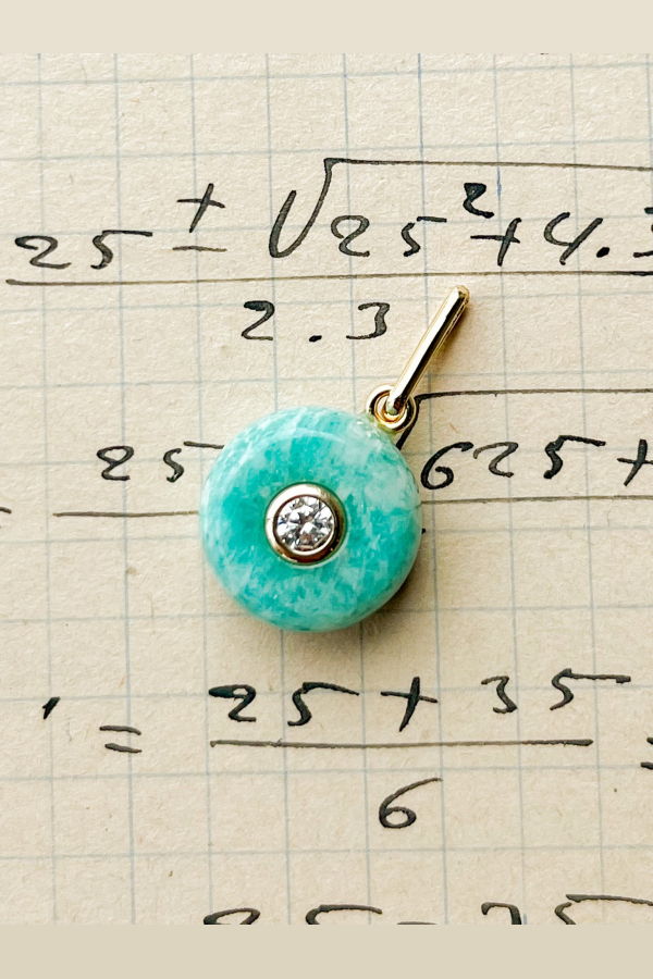 Thatch Bon Bon Amazonite Charm
