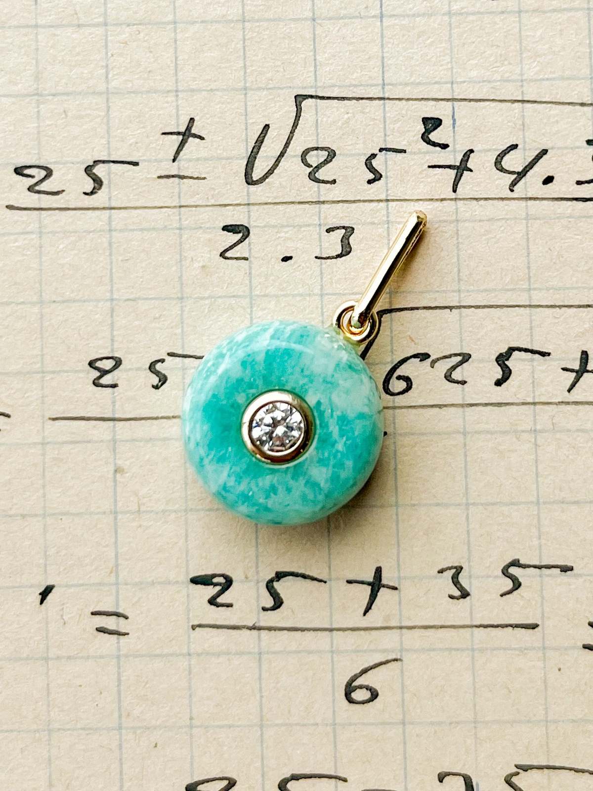 Thatch Bon Bon Amazonite Charm - Image 1 of 4