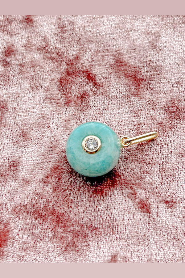 Thatch Bon Bon Amazonite Charm