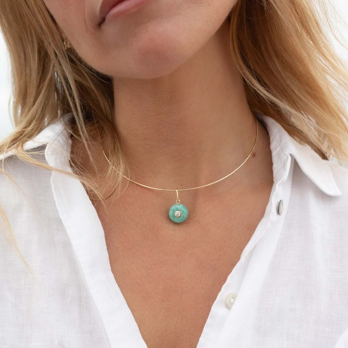 Thatch Bon Bon Amazonite Charm - Image 4 of 4