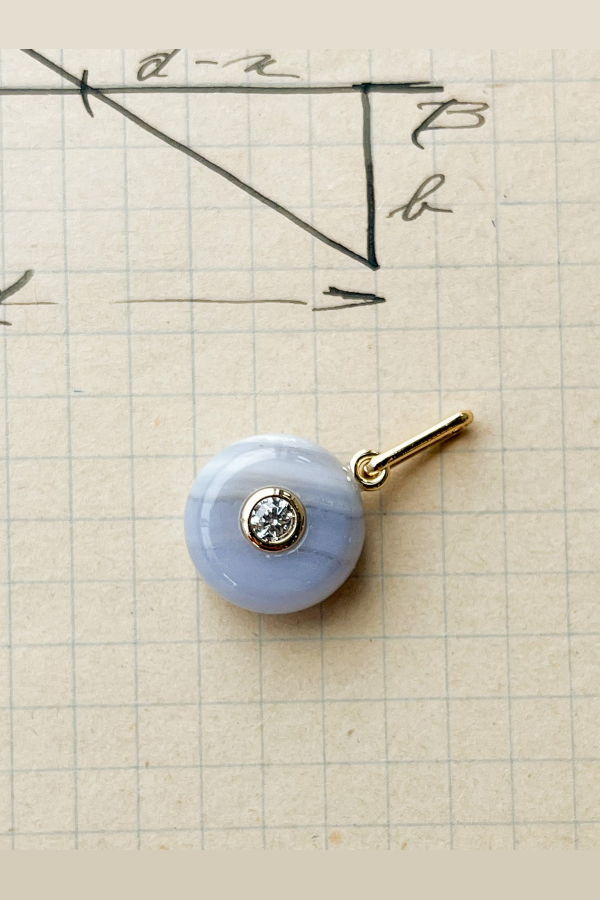 Thatch Bon Bon Blue Lace Charm