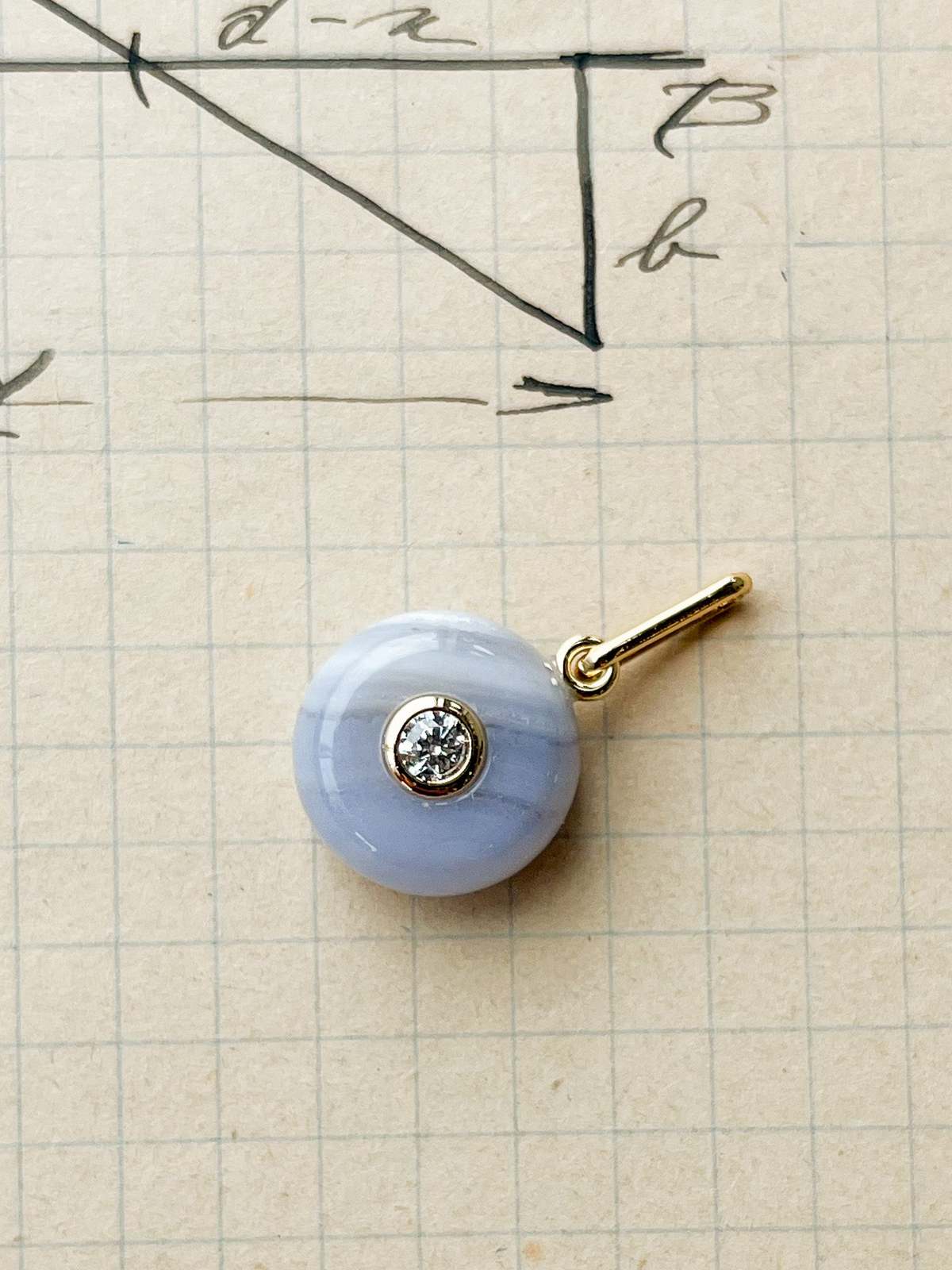 Thatch Bon Bon Blue Lace Charm - Image 1 of 4
