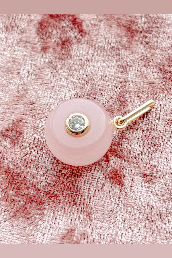 Thatch Bon Bon Pink Jade Charm