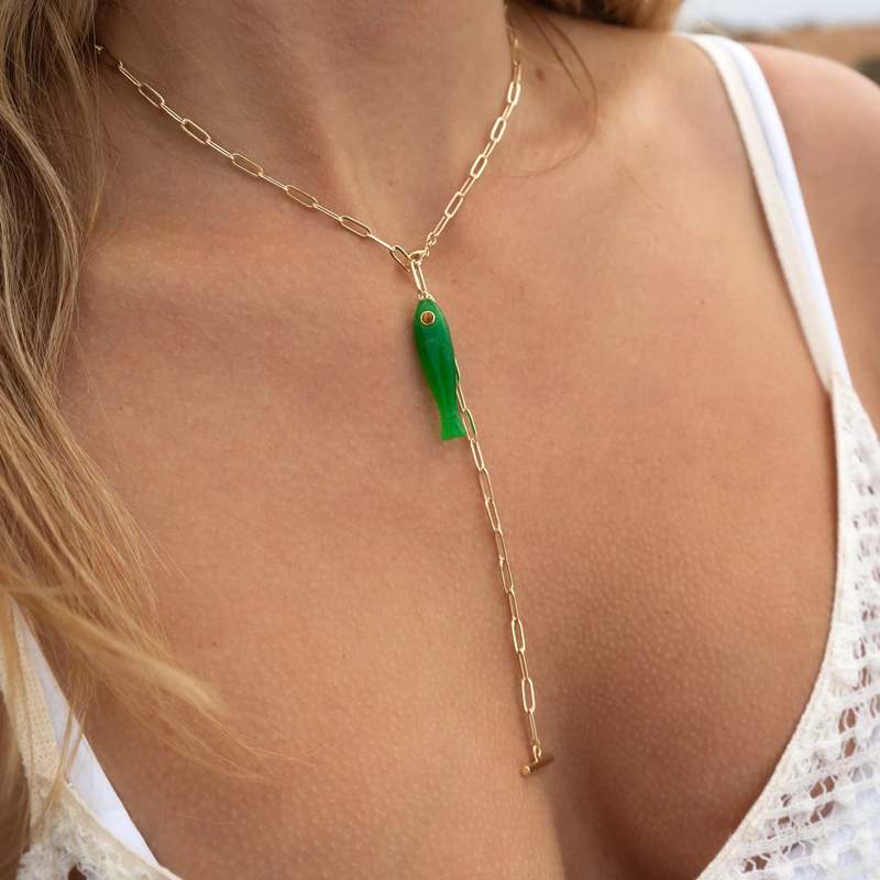 Thatch Fortuna Jade Charm