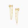 Thatch Juni Earrings - 14K Gold Plated - Thumbnail 4
