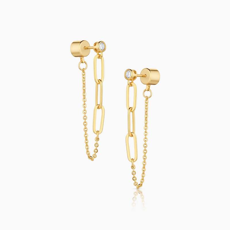 Thatch Juni Earrings - 14K Gold Plated