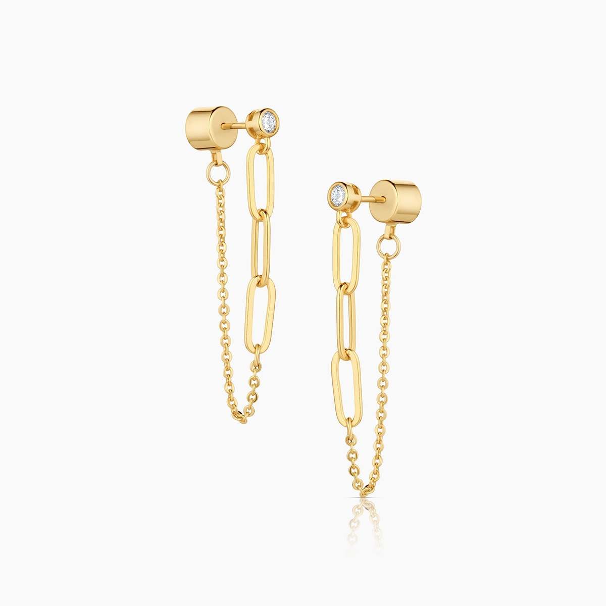Thatch Juni Earrings - 14K Gold Plated - Image 4 of 5