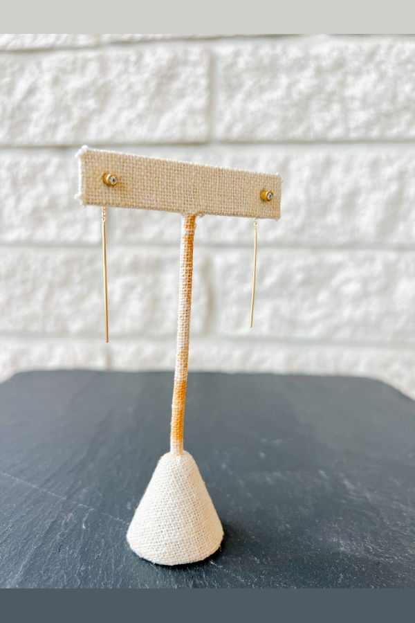 Thatch Marlo Threader Earrings - 14K Gold Plated