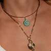 Thatch Nautilus Amazonite Charm - Thumbnail 4