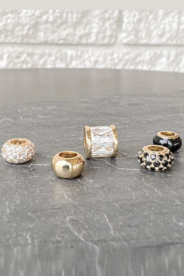 Thatch Noir Bead Charm Set