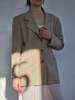 Vintage Giorgio Armani Light Wool Blazer Jacket - Thumbnail 1