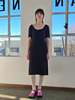 Vintage Prada Minimal Black Dress - Thumbnail 2