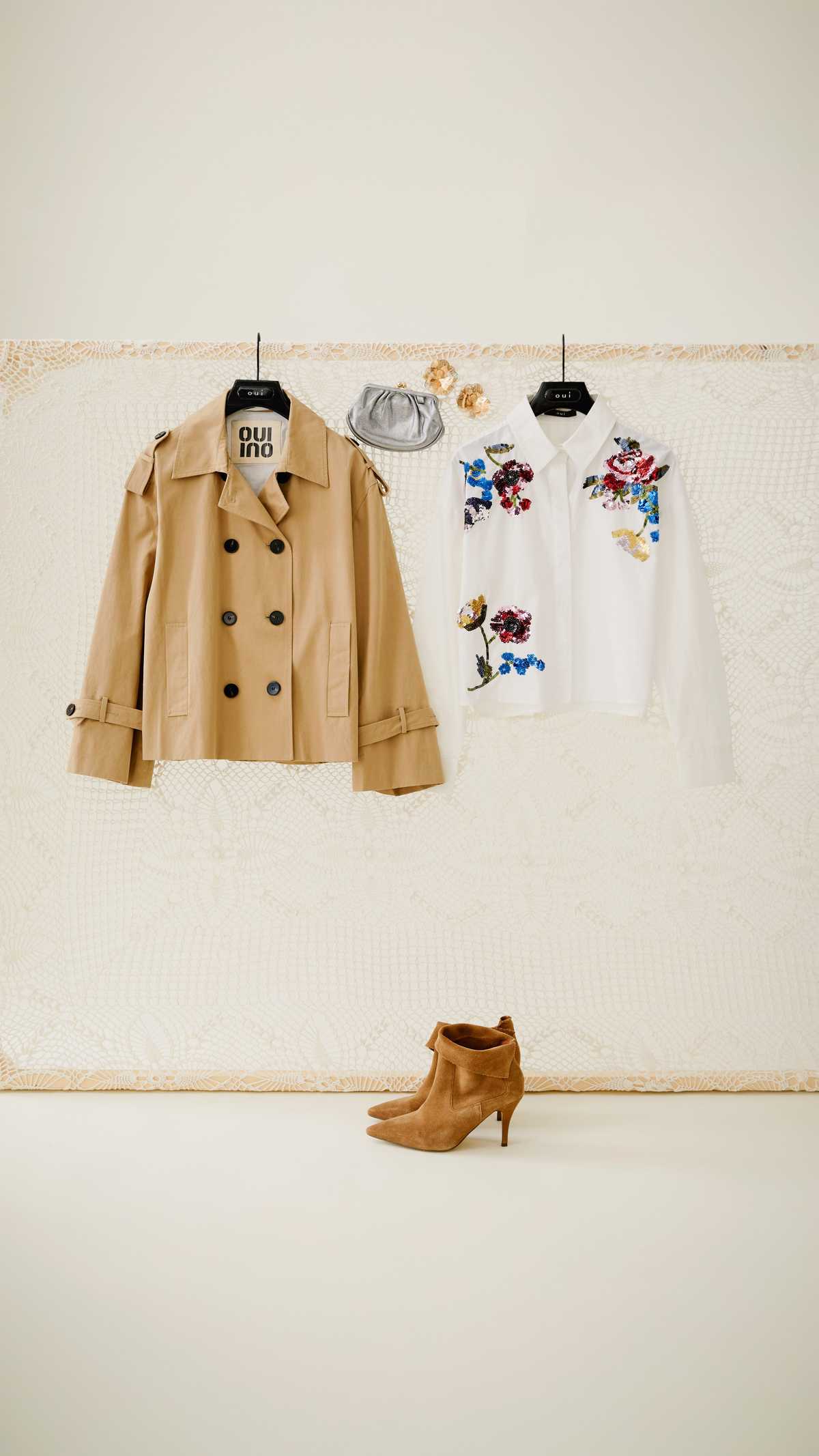 OUI FASHION Chemise Paillettes Shirt - Image 8 of 10