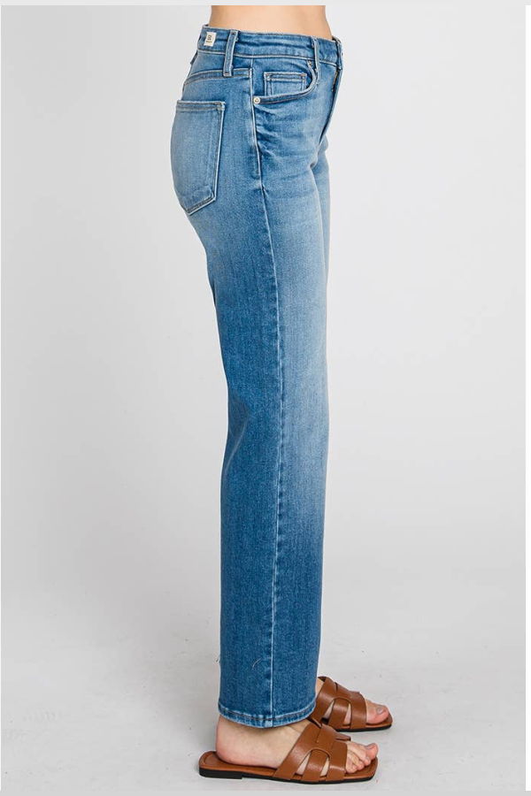 L.T.J Letter to Juliet Venice Mid Rise Straight Jeans