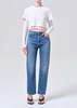 AGOLDE 90's Pinch Waist High Rise Straight Jeans - Thumbnail 2