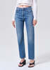AGOLDE 90's Pinch Waist High Rise Straight Jeans - Thumbnail 3