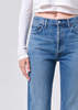 AGOLDE 90's Pinch Waist High Rise Straight Jeans - Thumbnail 6