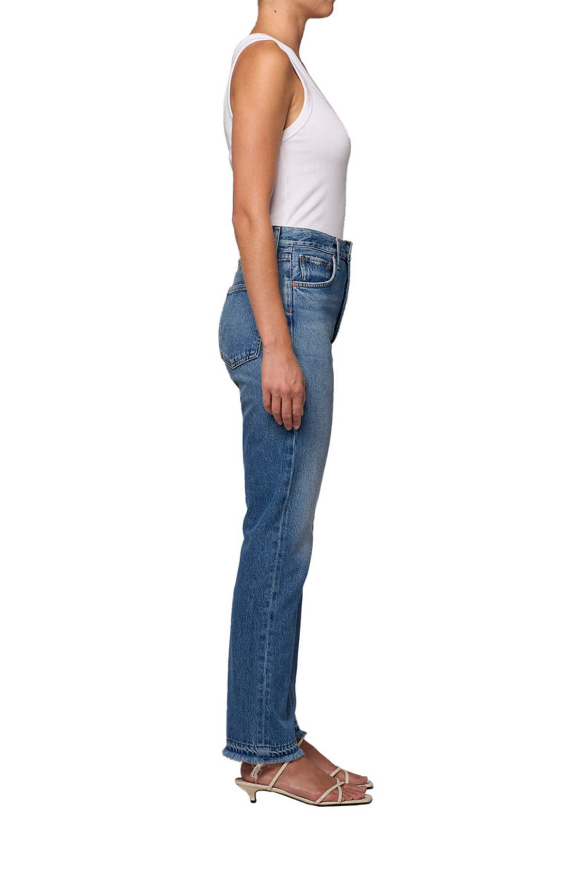 AGOLDE 90's Pinch Waist High Rise Straight Jeans - Image 9 of 10