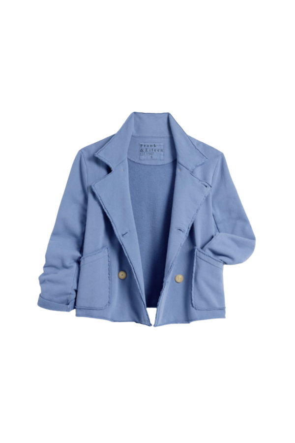 Frank & Eileen Mini Belfast Crop Peacoat - Fog