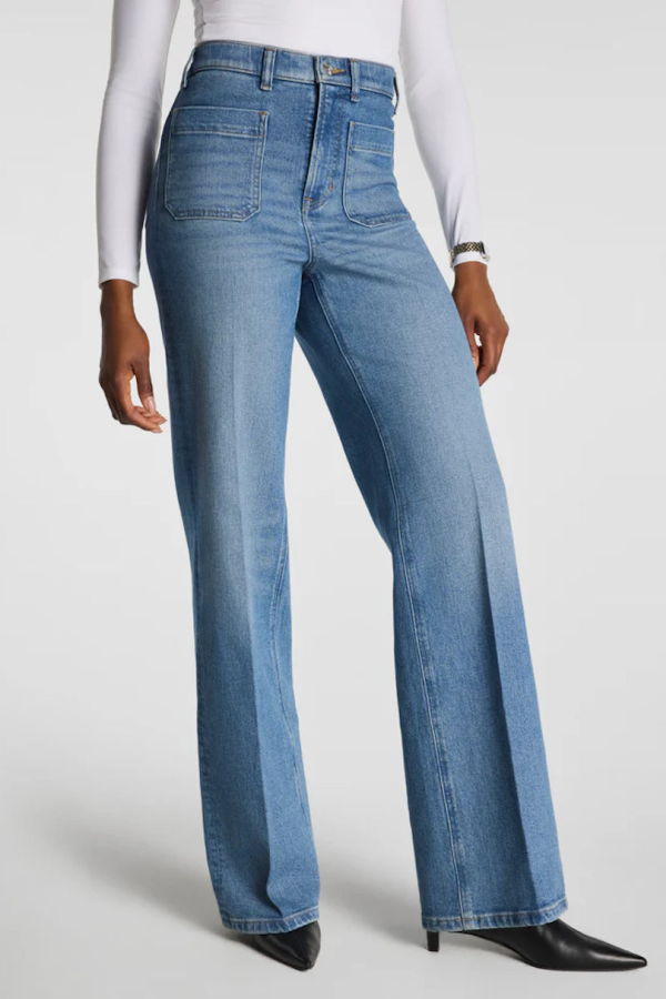 Spanx 360 Easy Flare Jeans Patch Pocket - Elysian