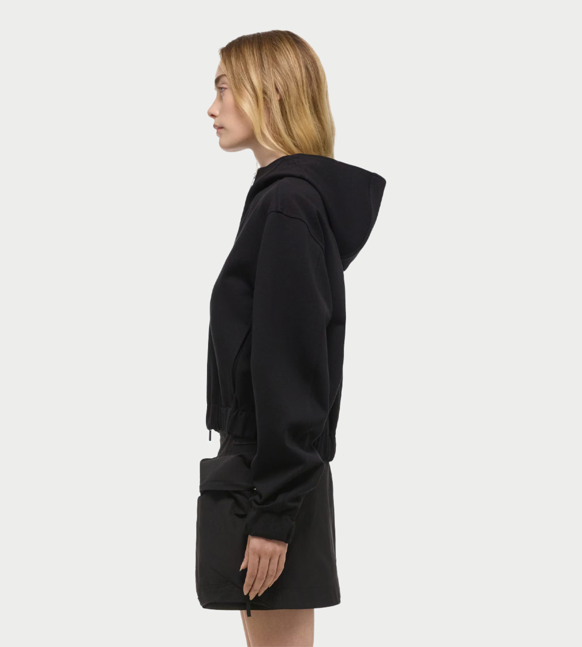 Helmut Lang Hooded Shell Jacket - Black - Image 4 of 7