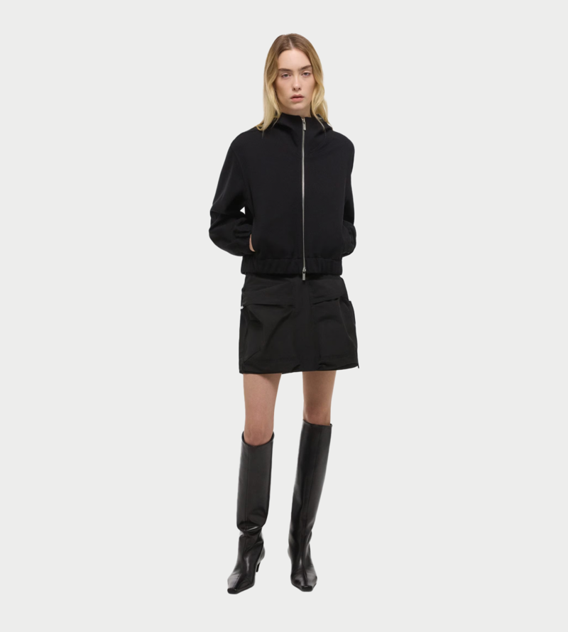 Helmut Lang Hooded Shell Jacket - Black
