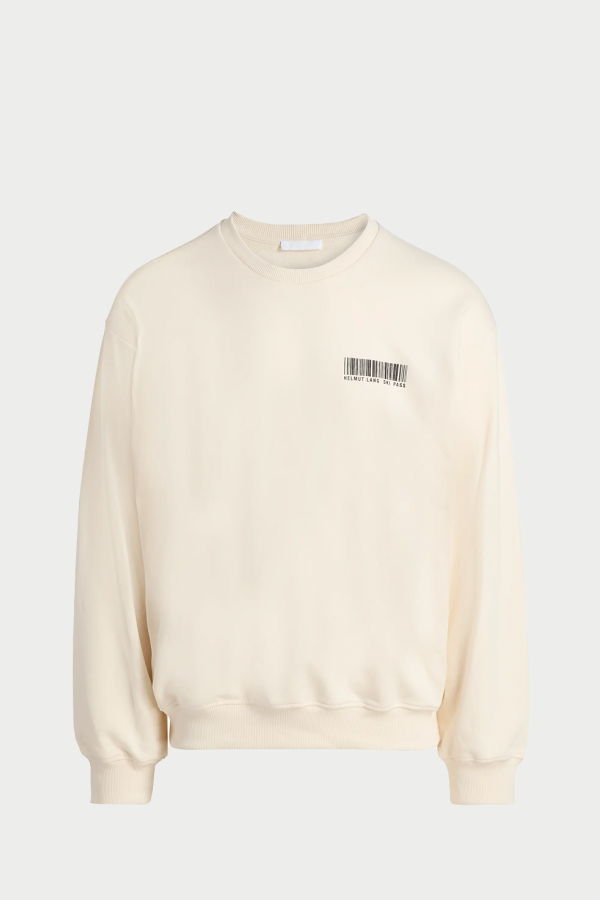Helmut Lang Schedule Crewneck Sweatshirt