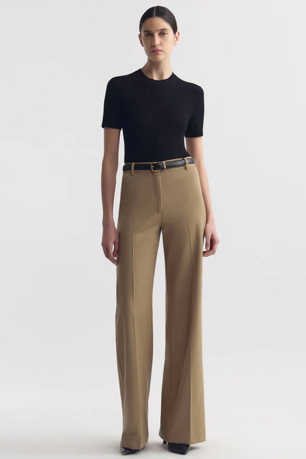 Nili Lotan Rivers Pant - British Khaki