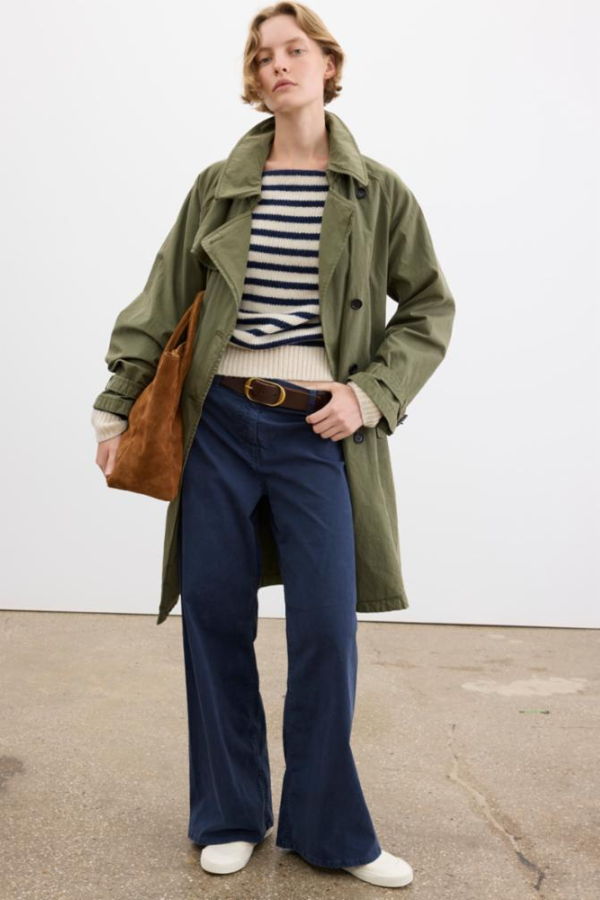 Nili Lotan Tandy Sweater - Ivory/Marine Stripe