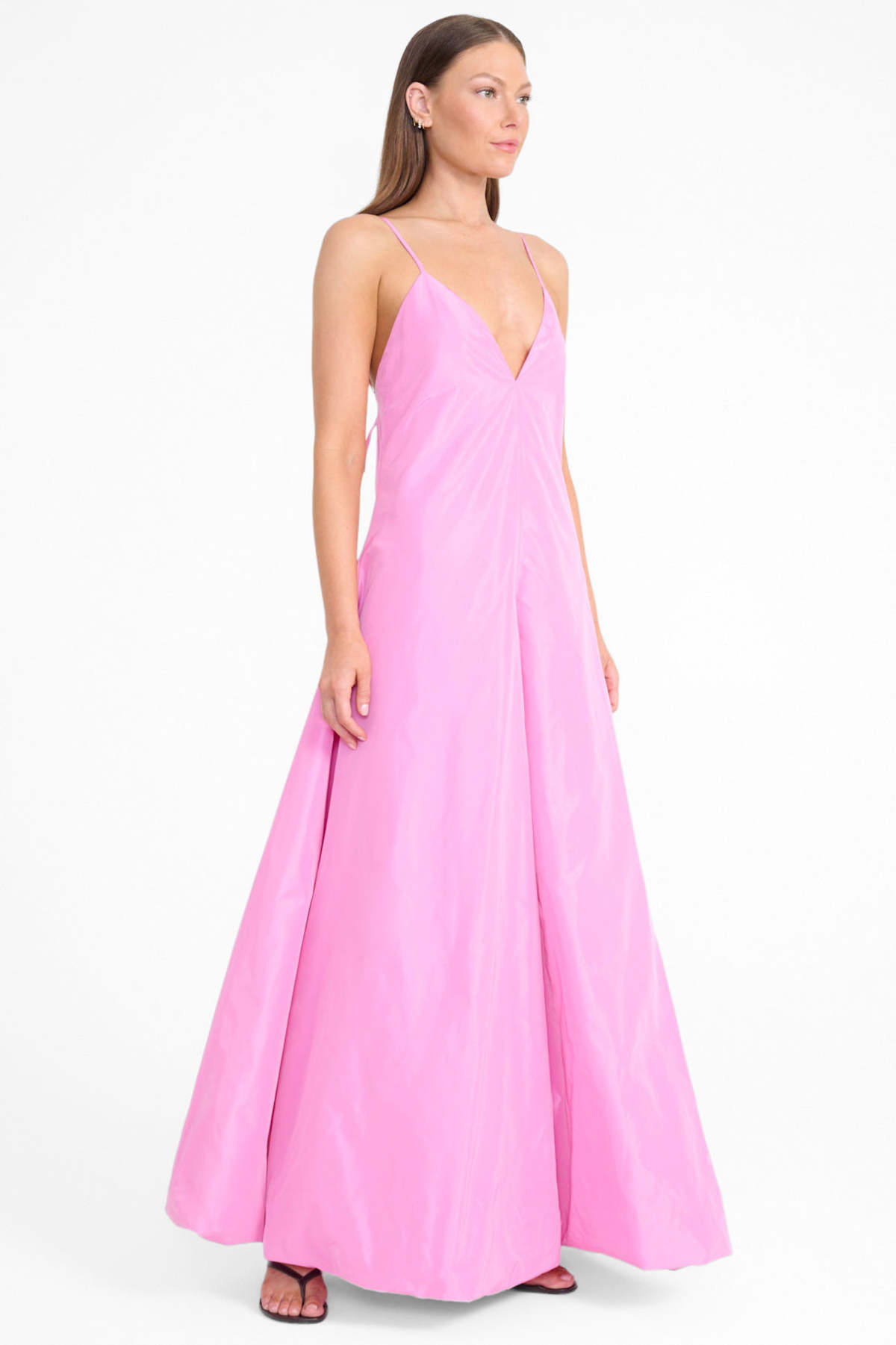 Staud Paloma Dress - Orchid - Image 2 of 3