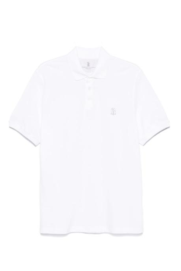 Brunello Cucinelli Polo Shirt - White