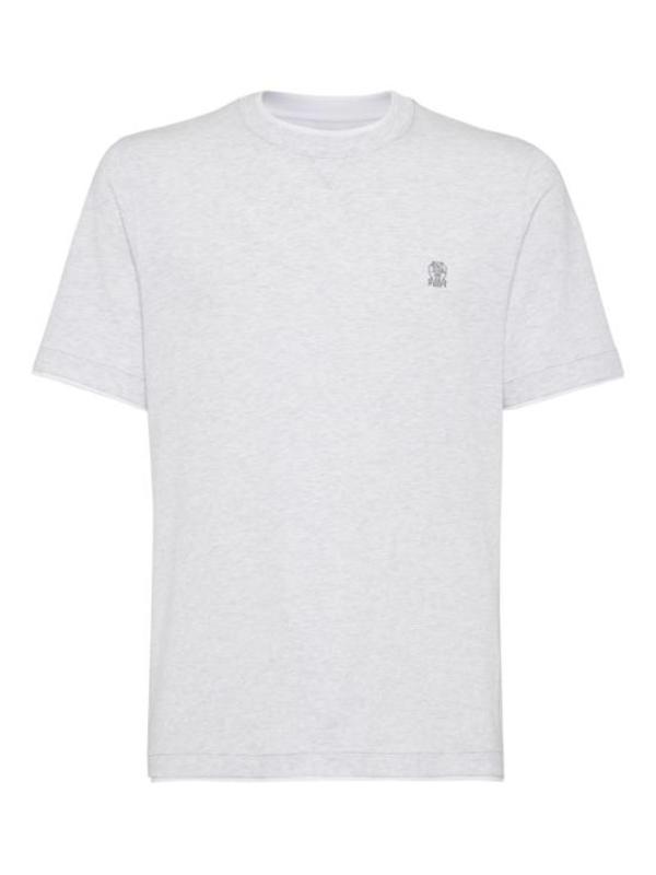 Brunello Cucinelli M0B137451GCY887 T-Shirt - Pearl Grey