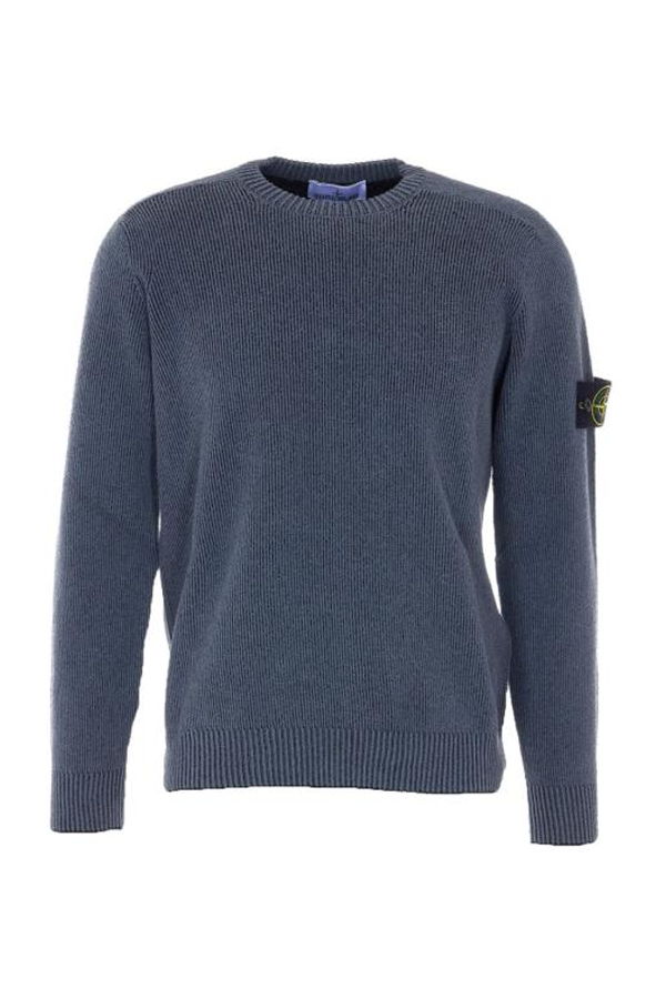 Stone Island Sweater - Melange Charcoal