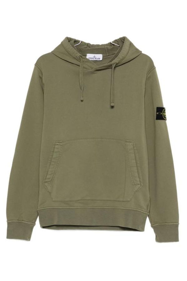 Stone Island Hoodie - Military Green