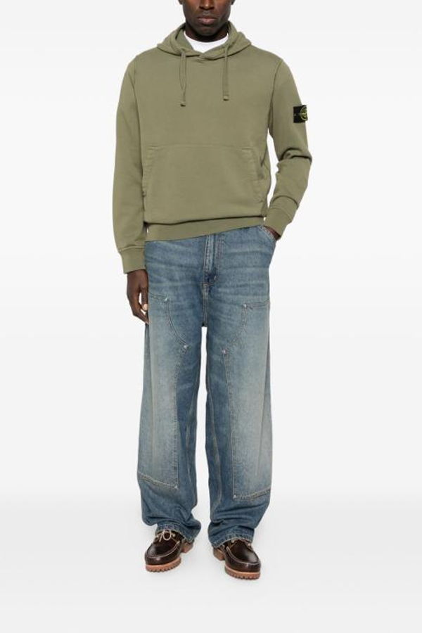 Stone Island Hoodie - Military Green