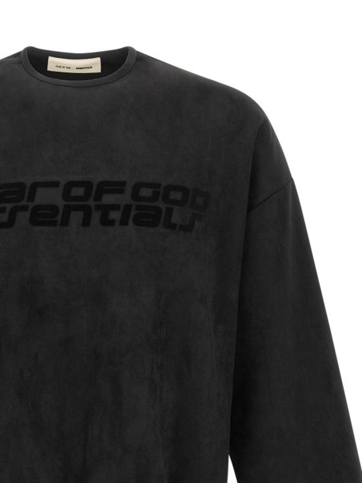 Fear of God Long Sleeve T-Shirt - Vintage Black - Image 3 of 4