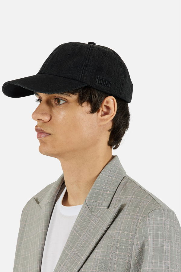KROST Denim Blanket Stitch Cap