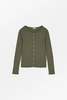 skall studio Edie Cardigan - Olive - Thumbnail 2