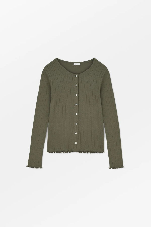 skall studio Edie Cardigan - Olive