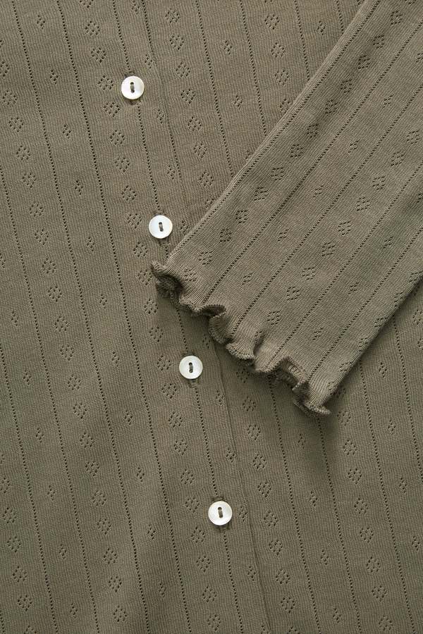 skall studio Edie Cardigan - Olive