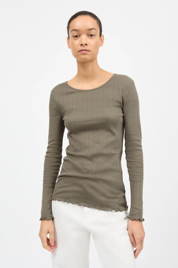 Skall Edie Top - Olive