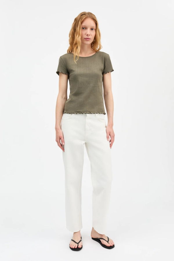 skall studio Edie T-Shirt - Olive