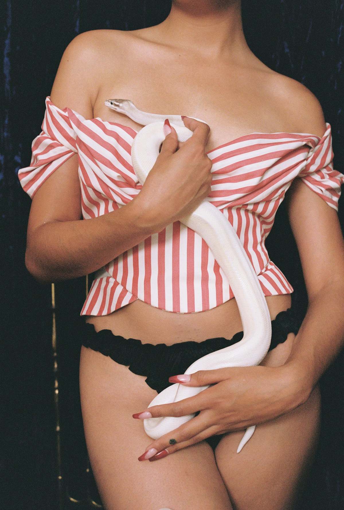 leboudoirlosangeles La Clémence Silk Tanga Panties - Image 2 of 7