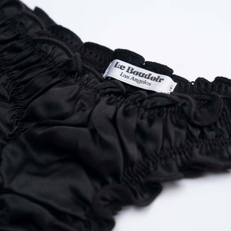 leboudoirlosangeles La Clmence Silk Tanga Panties