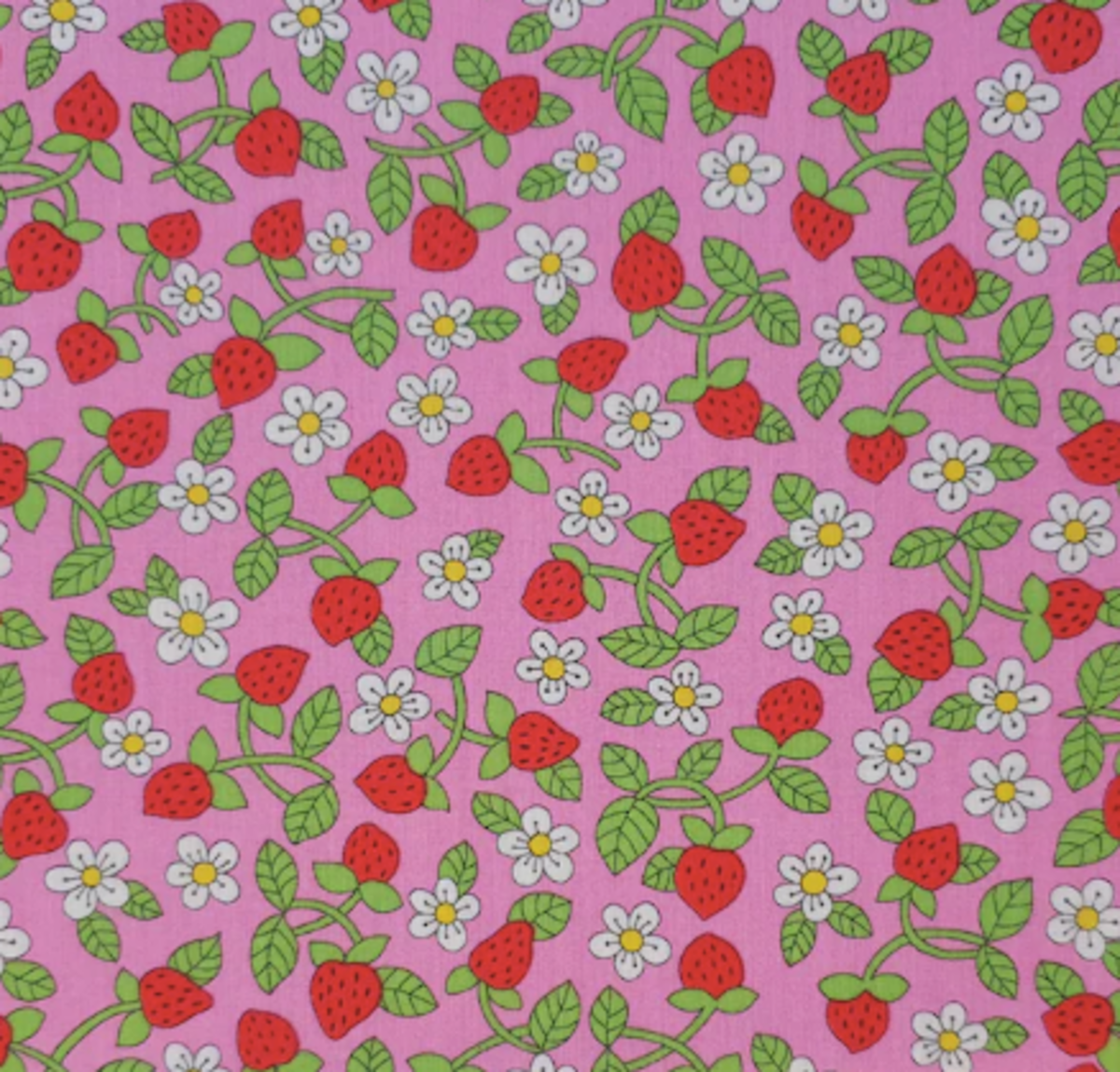 Le Boudoir Los Angeles La Elisabeth Liberty of London Cotton Panties - Strawberry - Image 5 of 6