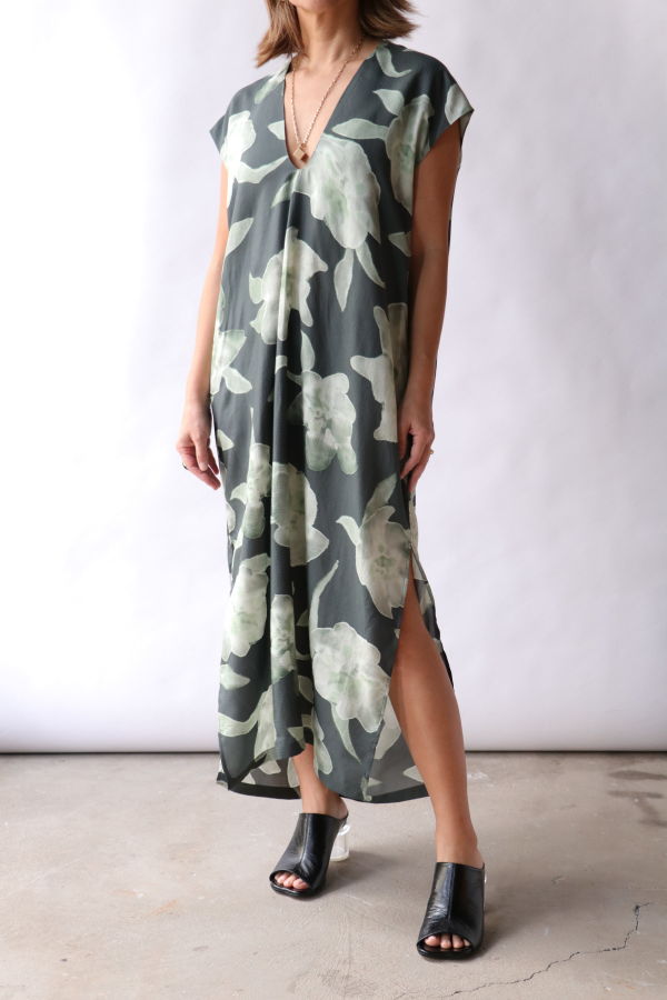 Christian Wijnants Deralos Dress - Ink Ipomoea