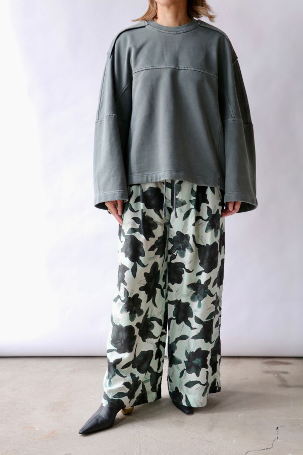 Christian Wijnants Tahora Top - Dark Petrol