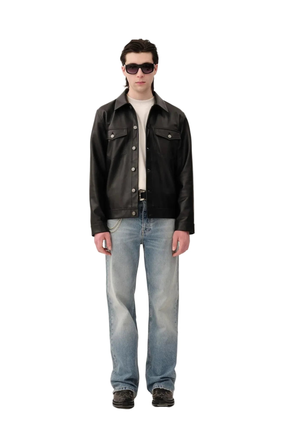 Won Hundred Clayton Leather Jacket