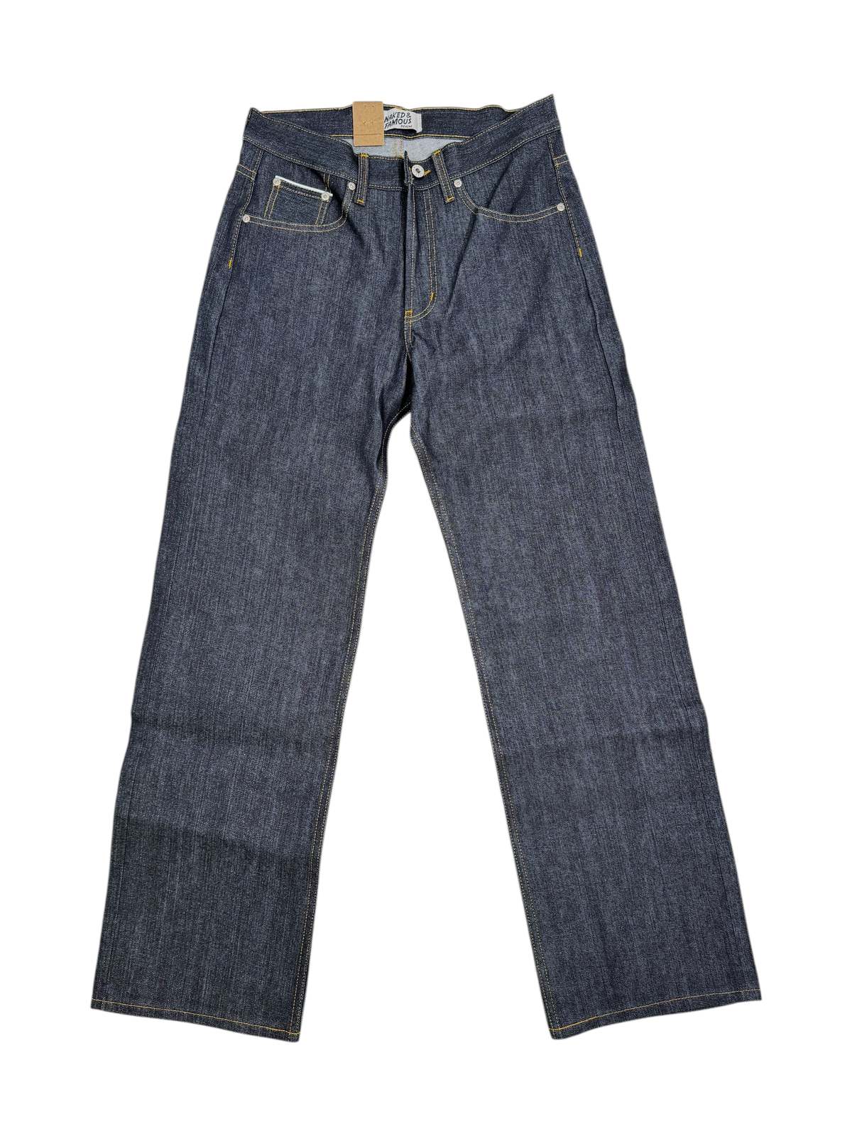 Naked & Famous Strong Guy Left Hand Twill Selvedge Jeans - Image 1 of 4