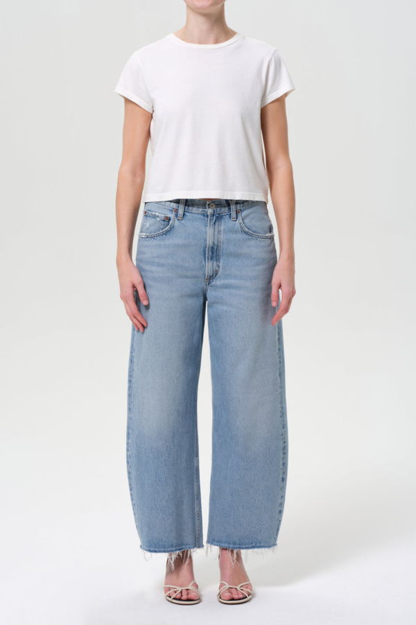 AGOLDE Low Curve Fray Jeans - Force